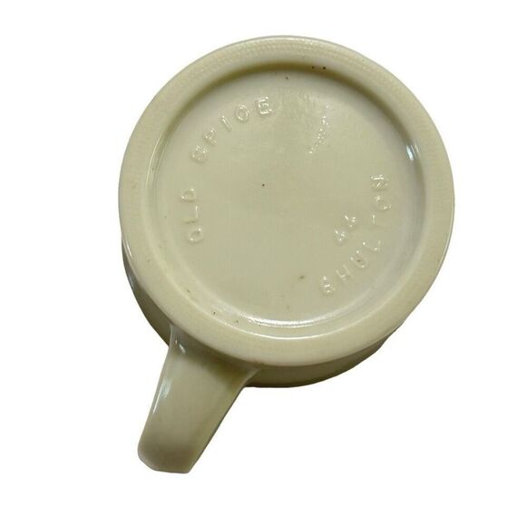 OLD SPICE Shaving Mug Cup Ship Grand Turk Salem 1786 by Shulton 1970’s - Picture 7 of 11